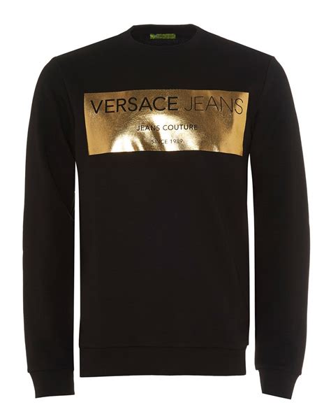 versace crew sweater men|Versace sweatsuit for men.